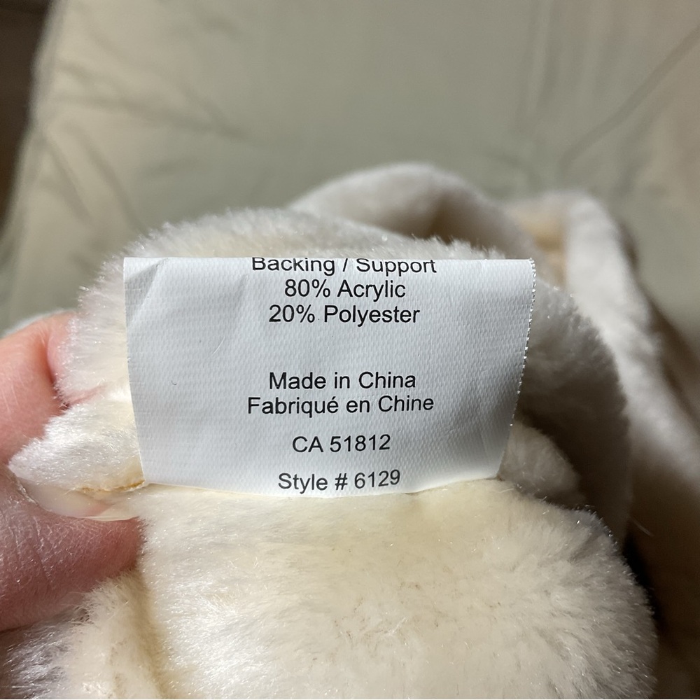 Ameri Mode Faux Leather/Shearling Coat - Size S, … - image 3